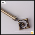 fashion double flat curtain rod